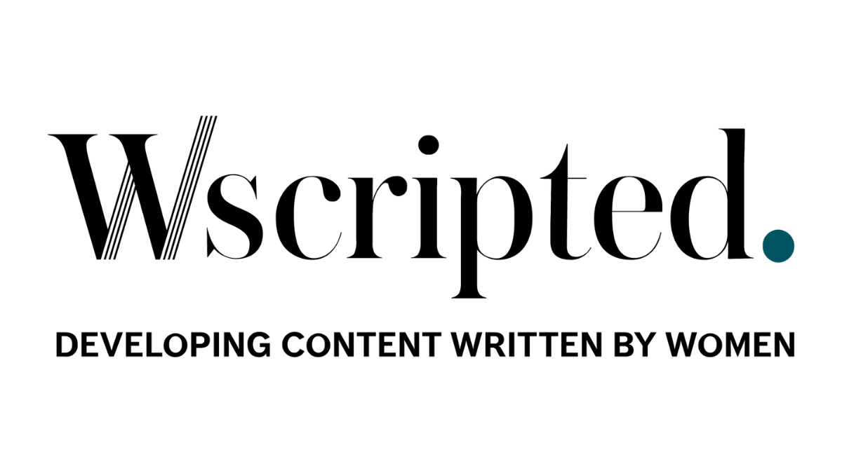 Wscripted logo, developing content written by women