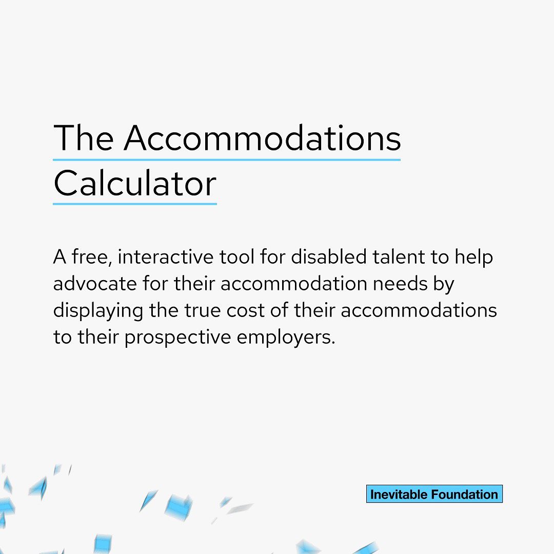 The Accommodations Calculator