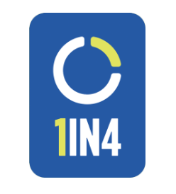 1in4 Coalition logo